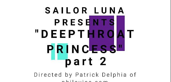  Sailor Luna in "Deepthroat Princess" part 2